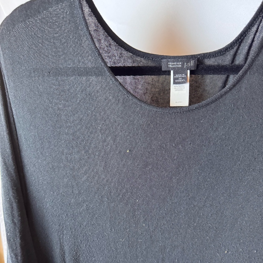 J. Jill Black Wearever Collection Women's Dress Size 3X - Picture 5 of 11